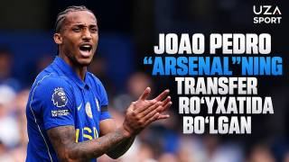 Joao Pedro “Arsenal”ning transfer ro‘yxatida bo‘lgan