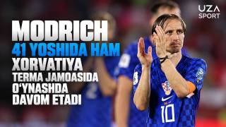 Luka Modrich 41 yoshida ham Xorvatiya terma jamoasida o‘ynashda davom etadi
